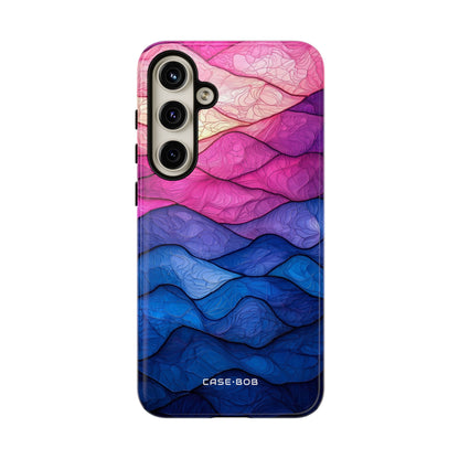 Wavy Vein Gradient Samsung S24 Plus Case - Tough