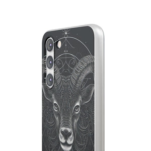 Mystic Ram Mandala | Flexible Phone Case for Samsung Galaxy