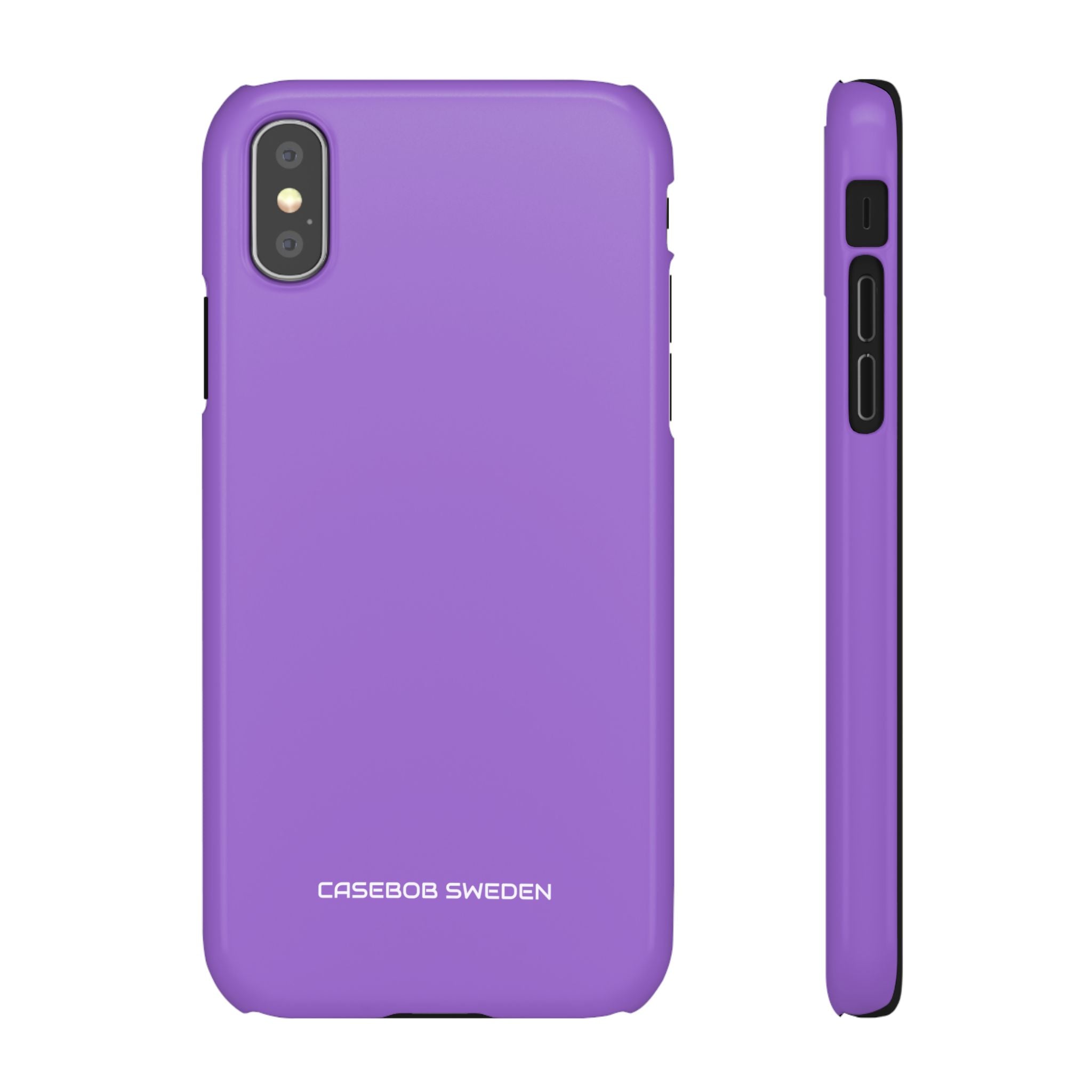 Amethyst Purple - Slim iPhone X Phone Case