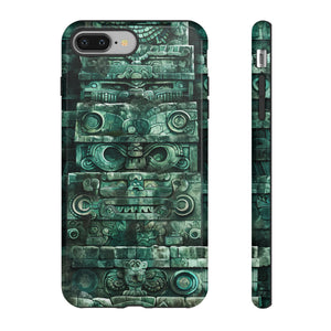 Mayan Jaguar & Serpent Spirit - Protective Phone Case