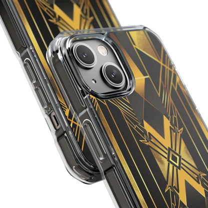 Golden Deco Symphony iPhone 14 - Impact Clear+