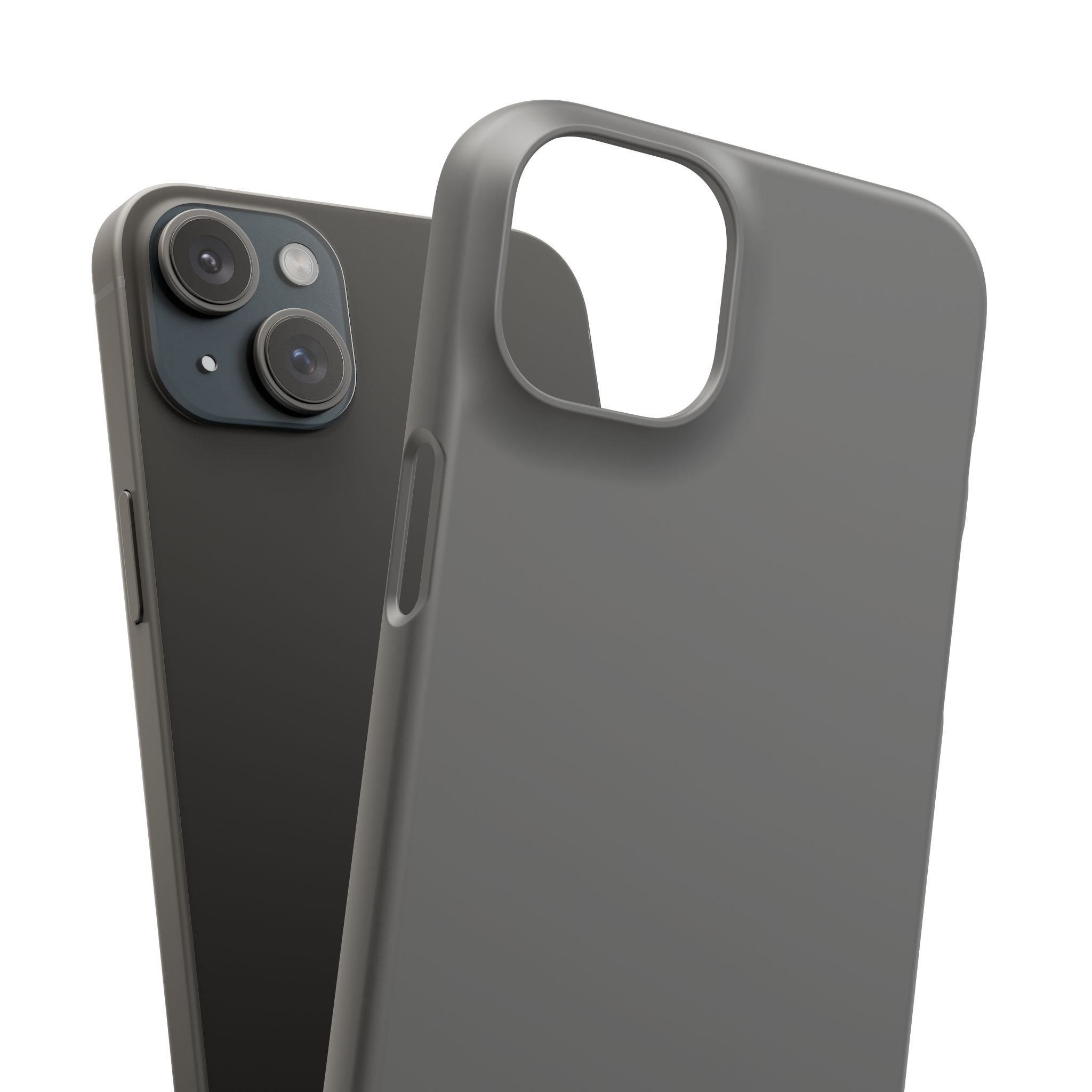 Dim Gray iPhone 15 - Slim Phone Case