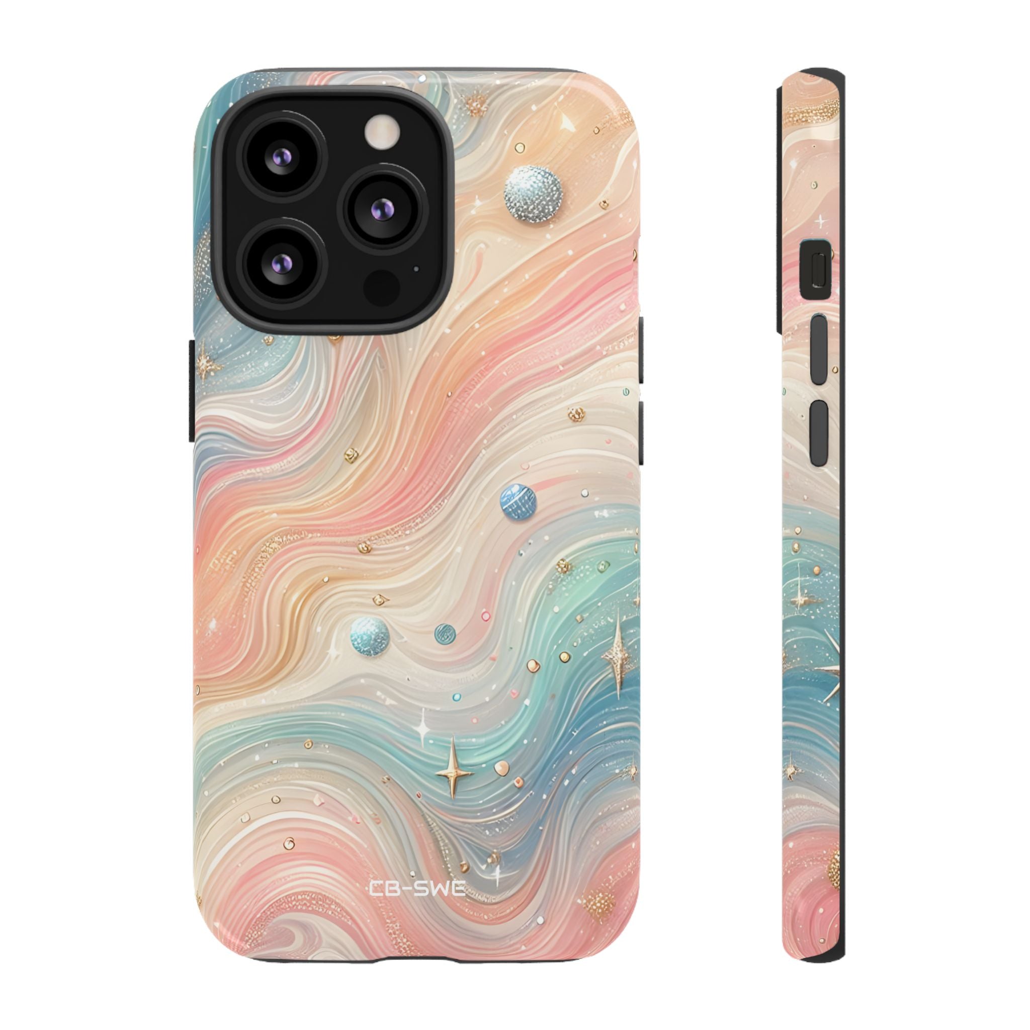 Celestial Waves Dance - iPhone Case