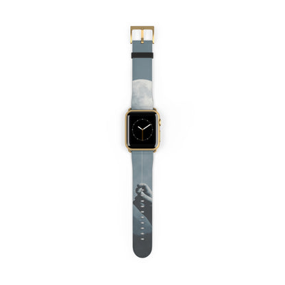 Moon Balloon Blue - Watch Band