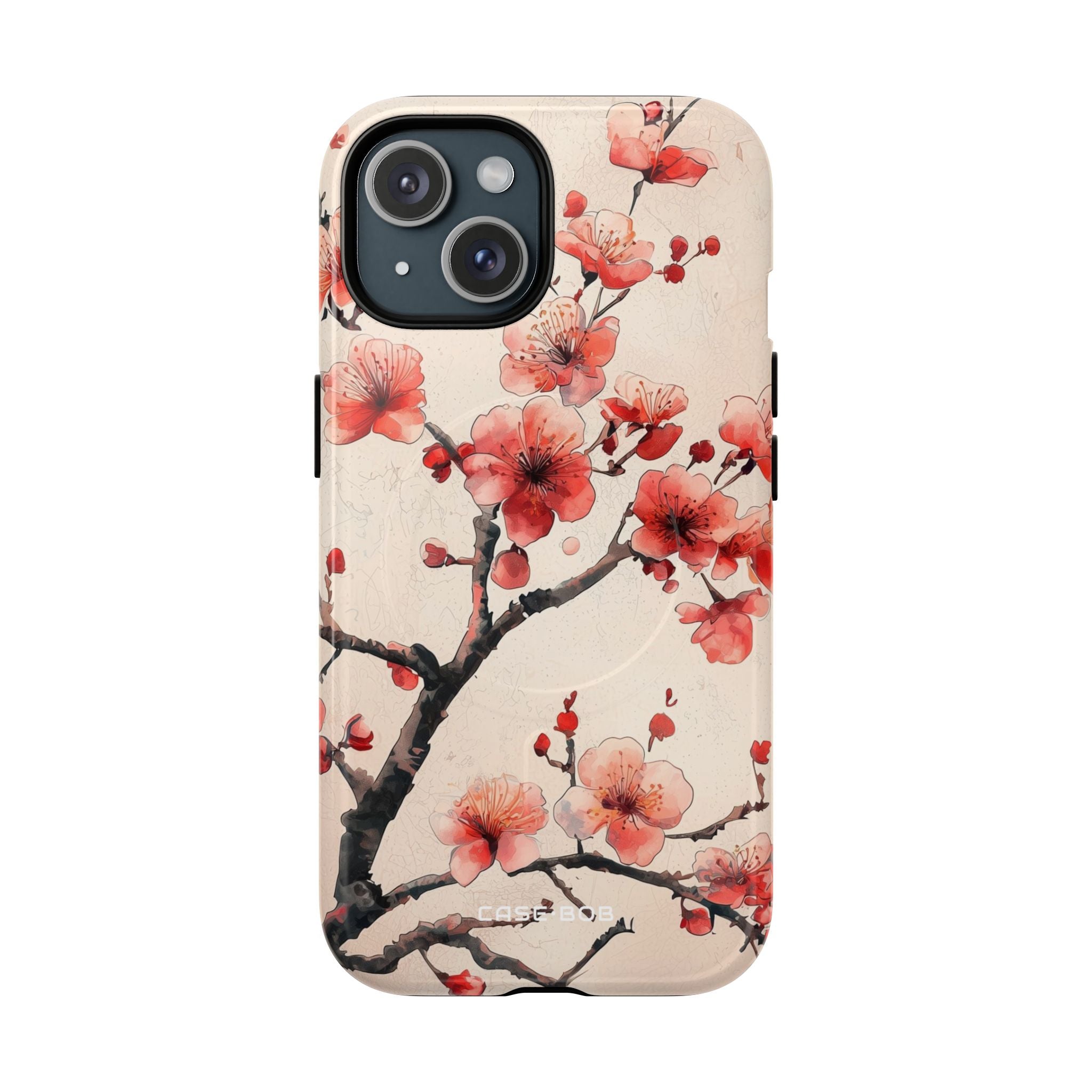 Blossom Shadow iPhone 15 Case - Tough+