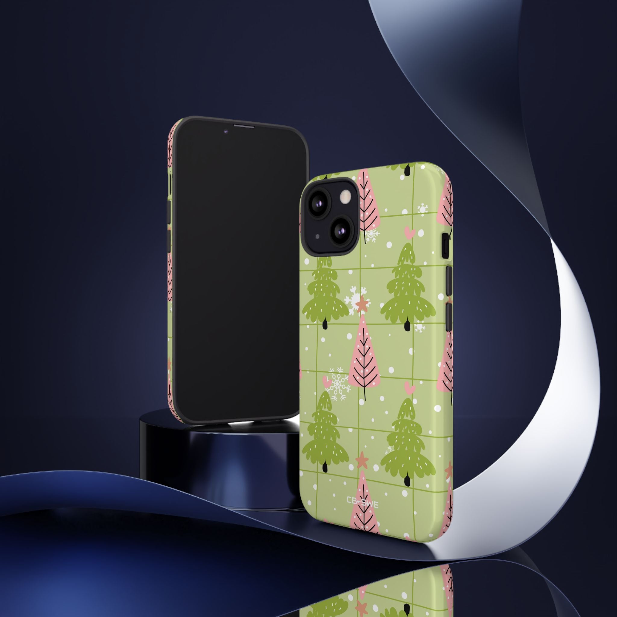 Whimsical Trees Dance - iPhone Case