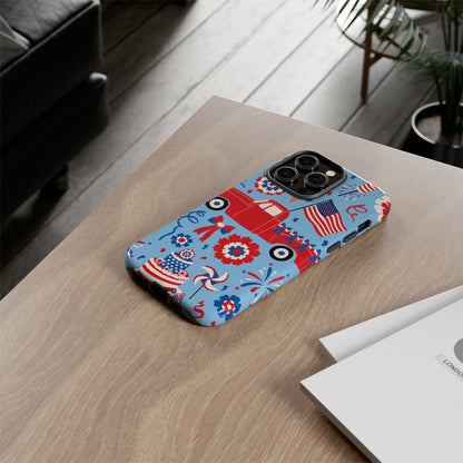 Celebration Fireworks Burst - iPhone Case