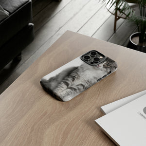 Forest Cat - Protective Phone Case