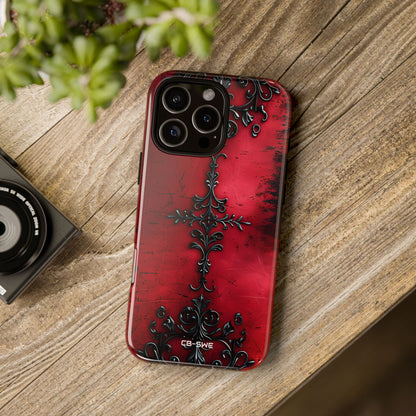 Gothic Crimson Emblem - iPhone Case