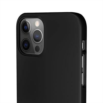 Black iPhone 12 - Slim Phone Case