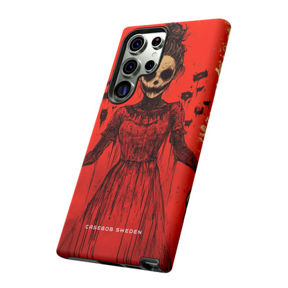 Haunting Scarlet Descent Samsung S23 - Tough Phone Case