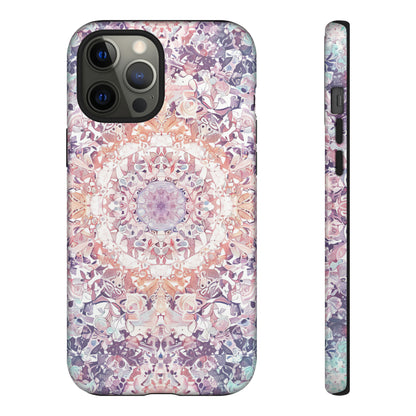 Symmetric Mandala Harmony - Protective Phone Case