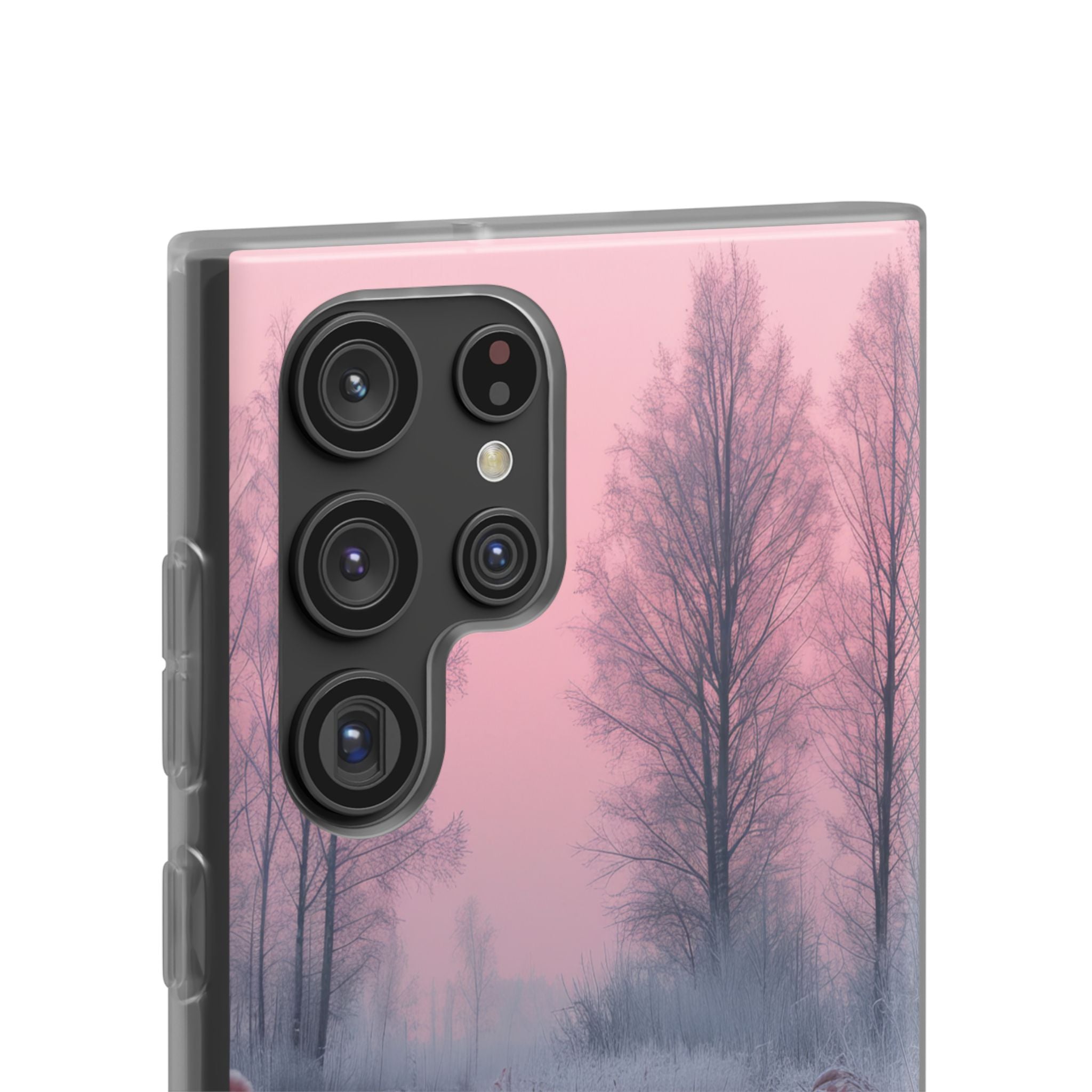 Pink Serenity Case - Flexi Samsung S22 Phone Case