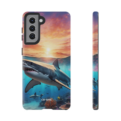 Shark Swims Through - Samsung Case