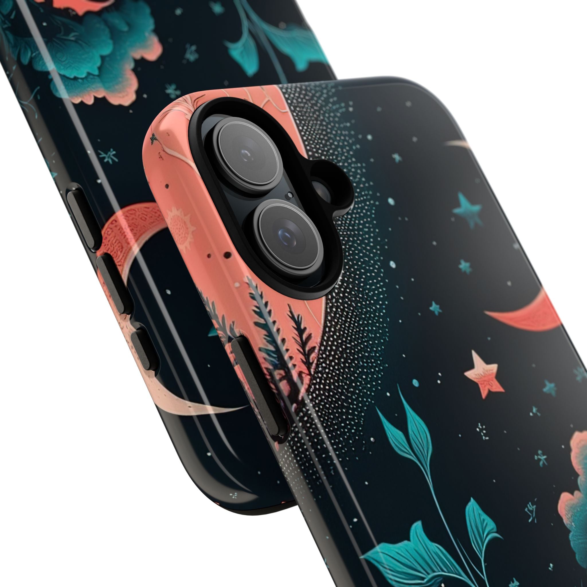 Cosmic Floral Dreams - iPhone Case