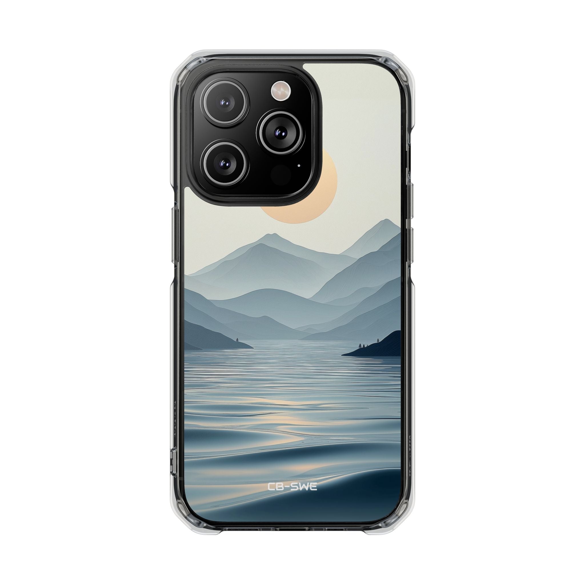 Gentle Waves Reflect iPhone Case - Impact