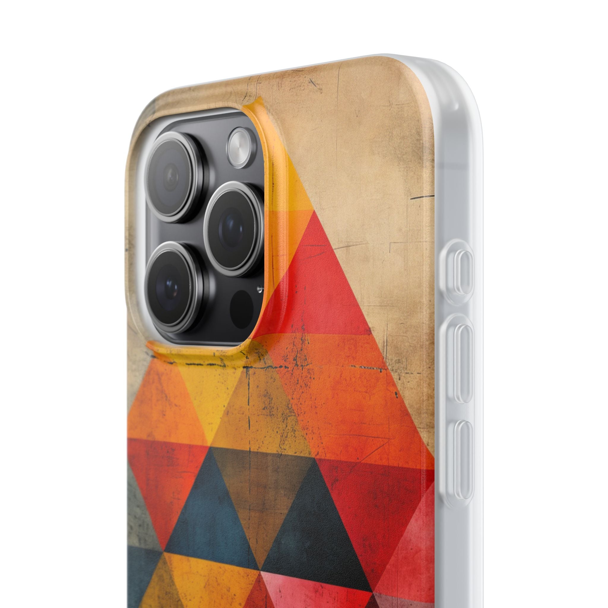 Geometric Energy - Flexi iPhone 15 Phone Case