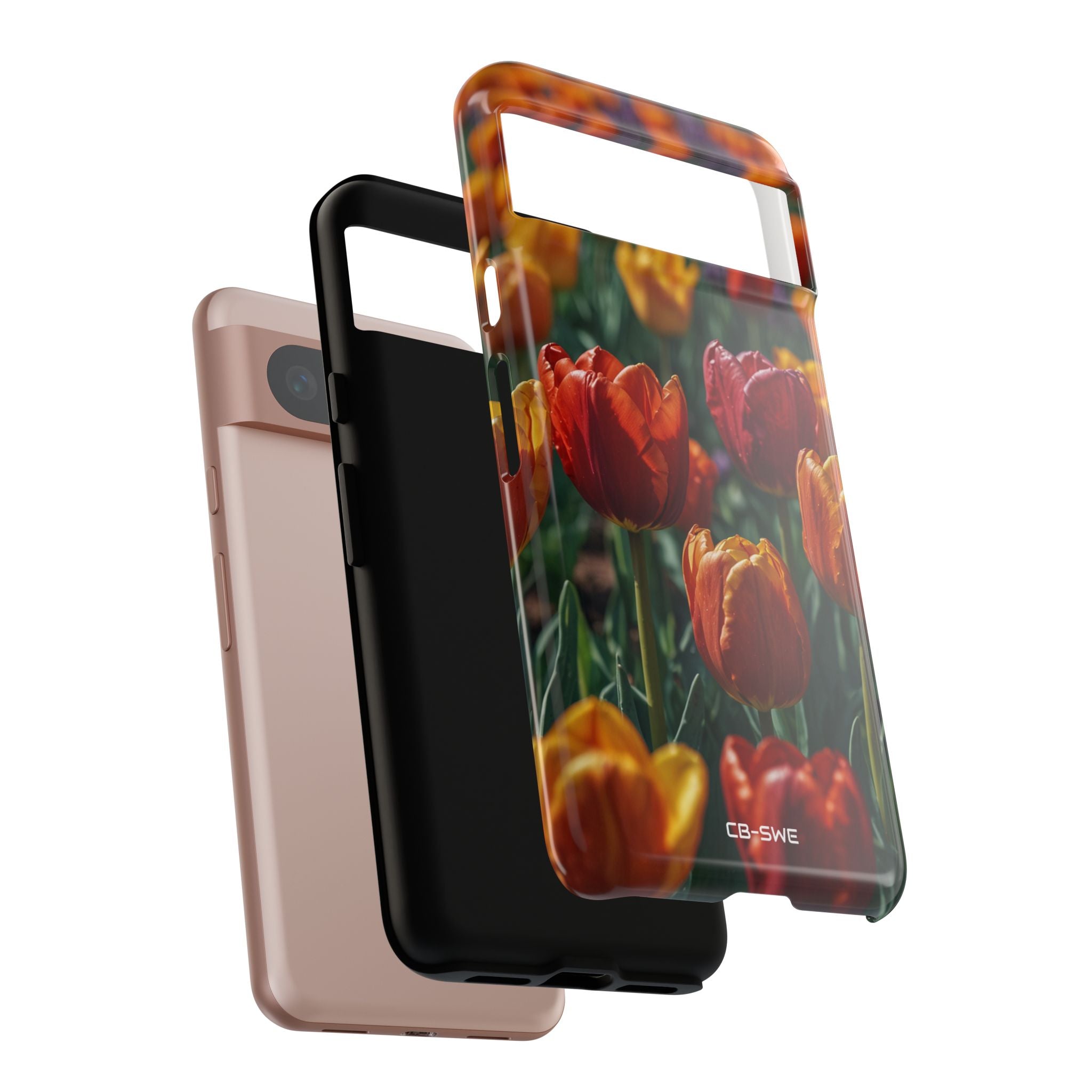 Tulips Embrace Breeze - Google Pixel Case