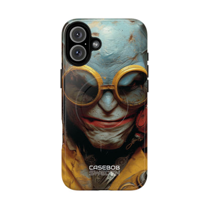Steampunk Masked Adventurer iPhone 16 - Tough+