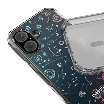 Digital Circuit Flow iPhone 16 - Impact Clear+