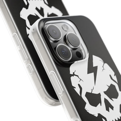 Lightning Skull iPhone 16 Pro Case - Soft