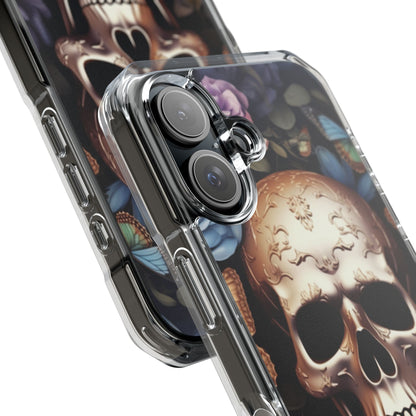 Skull Among Blossoms iPhone Case - Impact