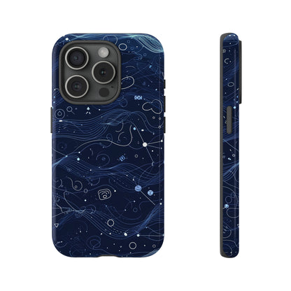 Network Fusion: Connectivity Gradient - Protective Phone Case