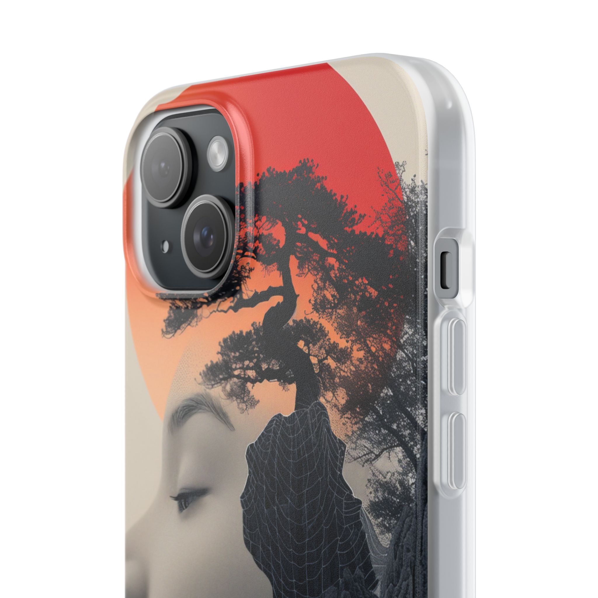 Surreal Zen Harmony iPhone 15 - Flexi Phone Case