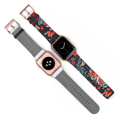 Folk Bird Flame - Watch Band