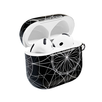 White Mandala Radiance - AirPods Case