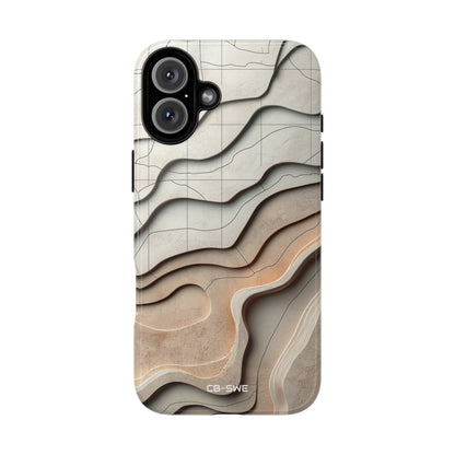 Waves Embrace Earth - iPhone Case
