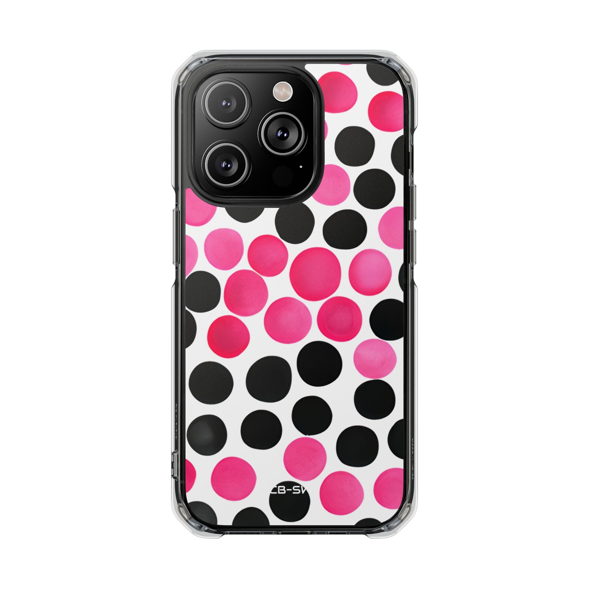 Pulsing Circles Illusion iPhone Case - Impact
