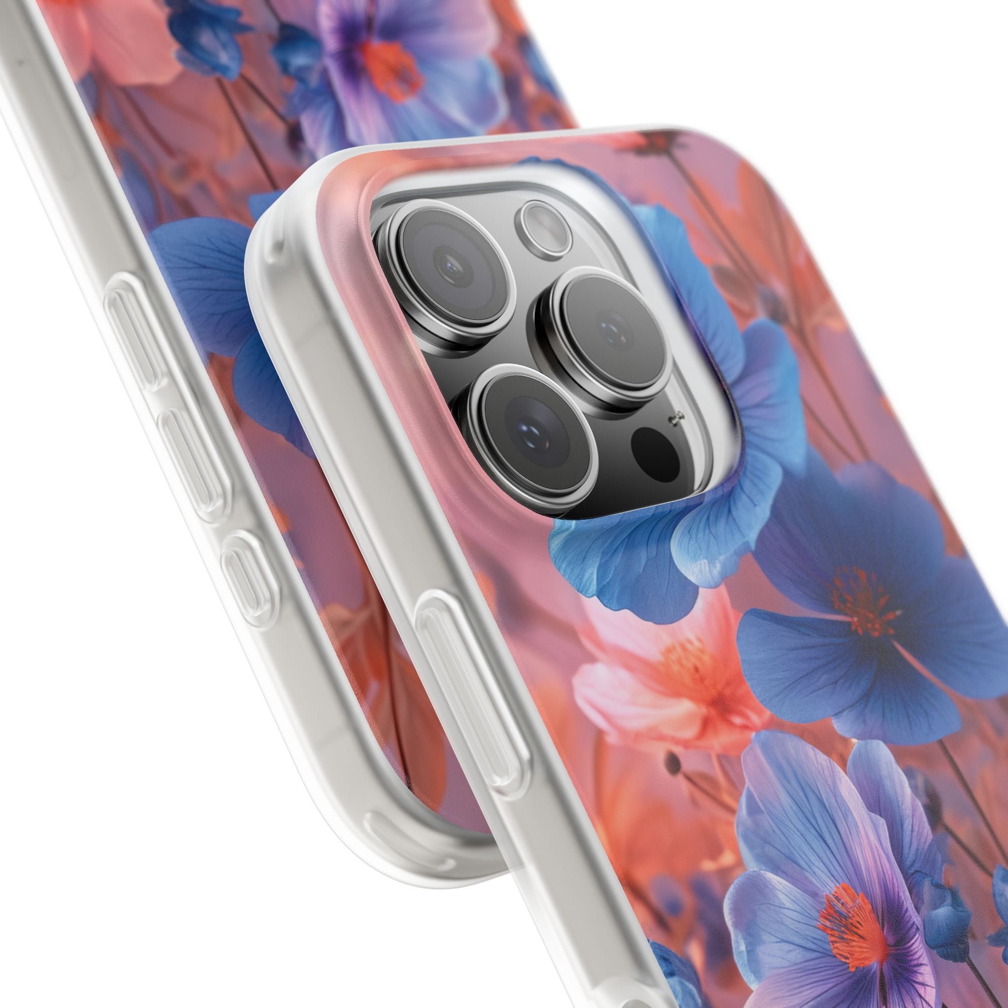 Ethereal Floral Symphony iPhone 16 - Flexi Phone Case