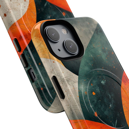 Crimson Wave iPhone 14 Case - Tough+