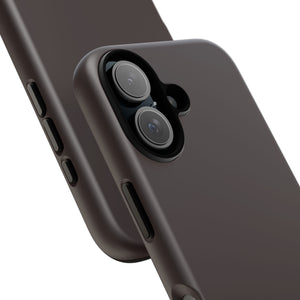 Deep Brown Minimalist Elegance - for iPhone 16