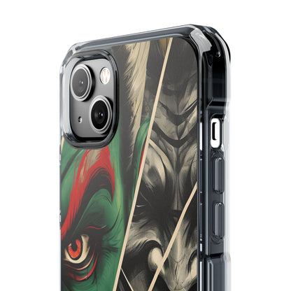 Demonic Panels Clash iPhone Case - Impact