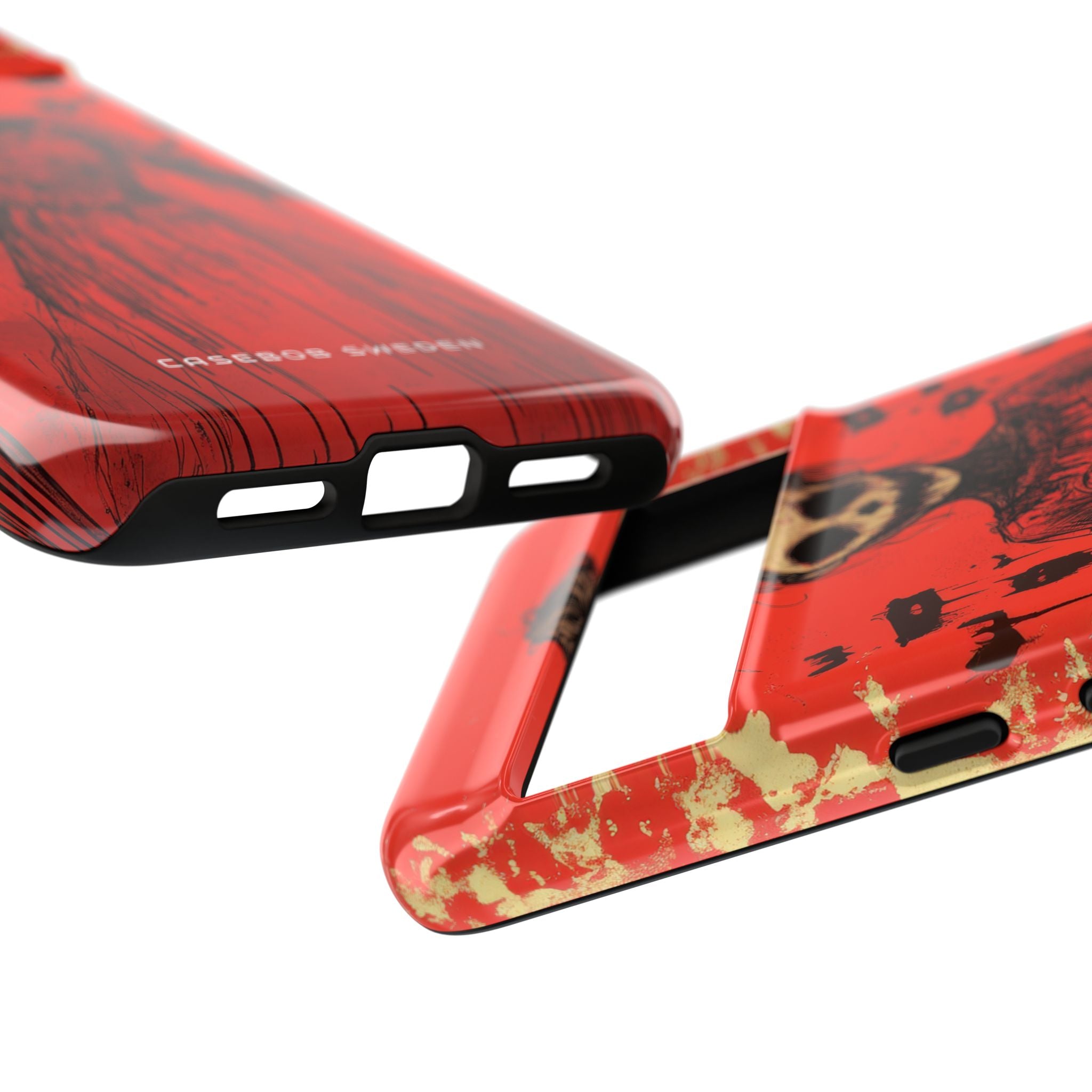 Haunting Scarlet Descent Google Pixel 8 - Tough Phone Case