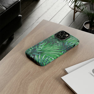 Watercolor Tropical Palm - Protective Phone Case