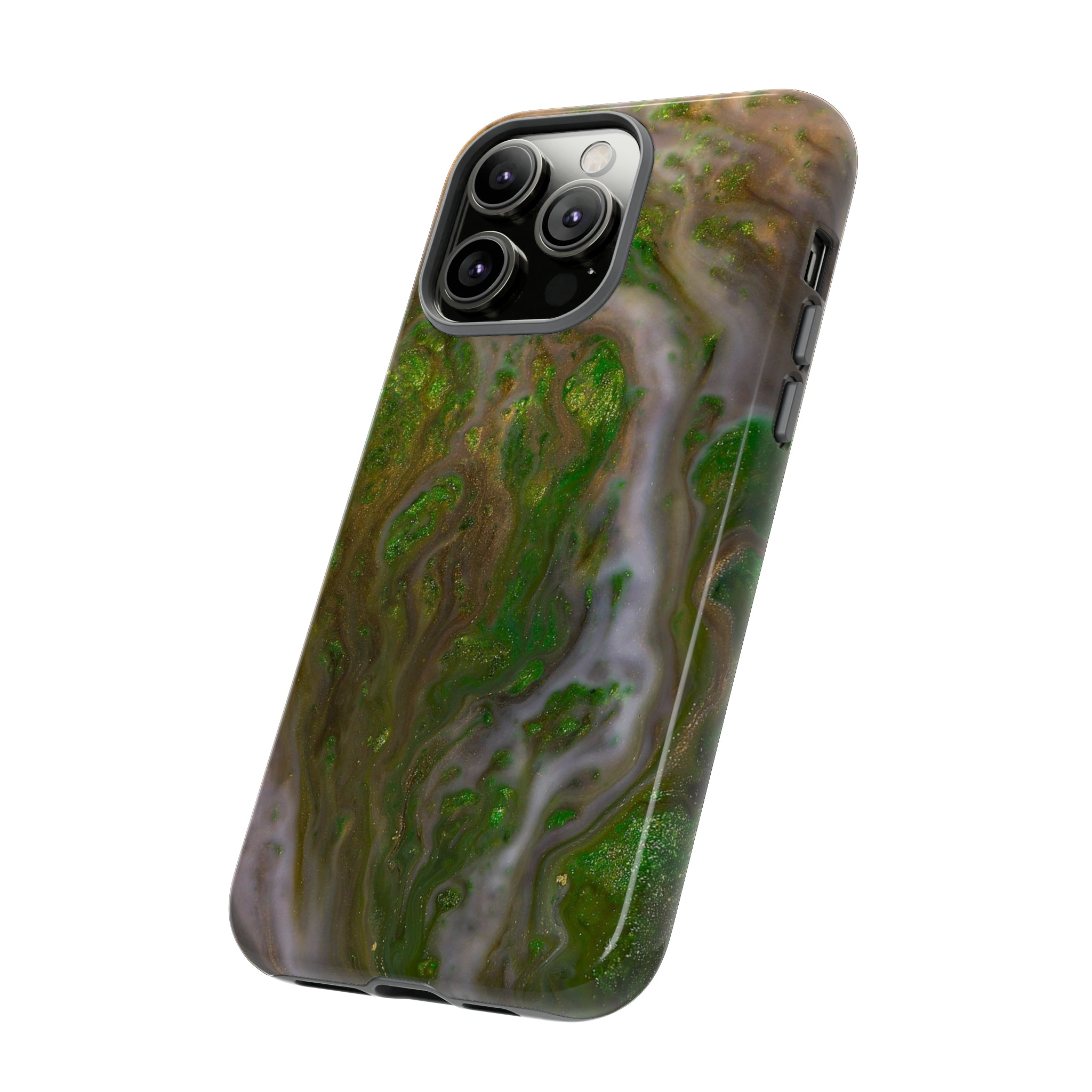 Smaragd Ink Art - Protective Phone Case