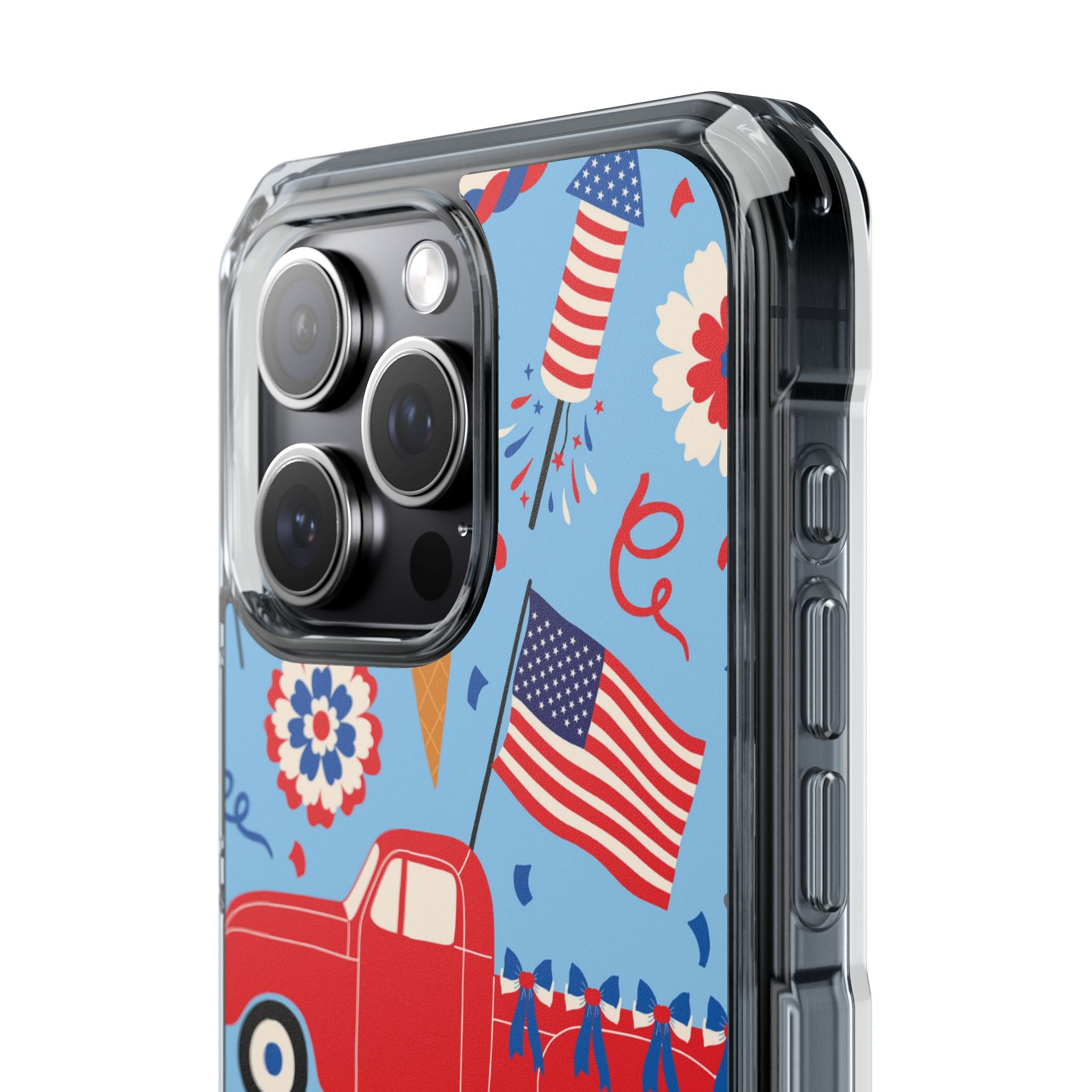 Festive Truck Parade iPhone Case - Impact