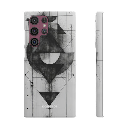 Monochrome Geometry | Slim Phone Case for Samsung