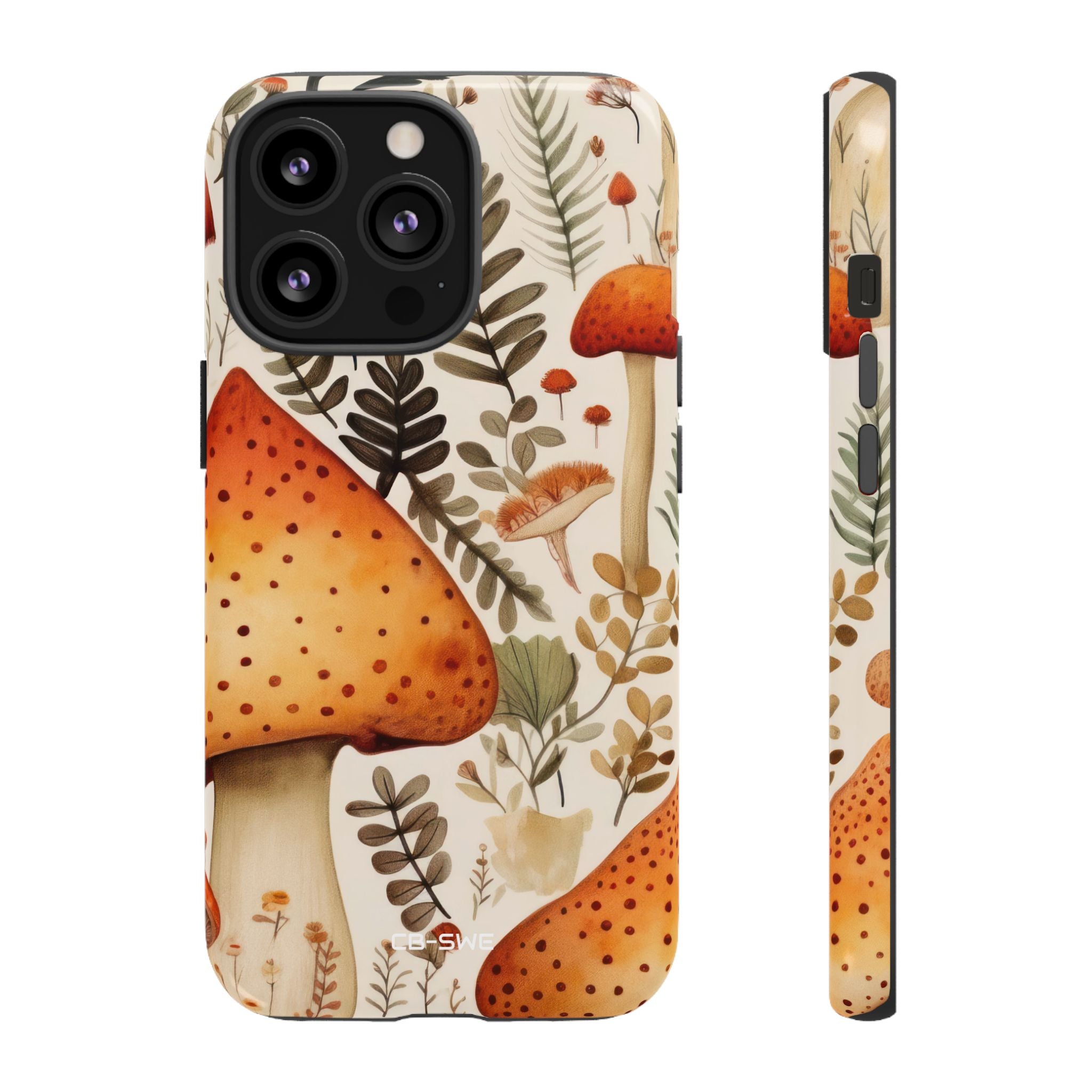Mushrooms Sprout Cheerfully - iPhone Case