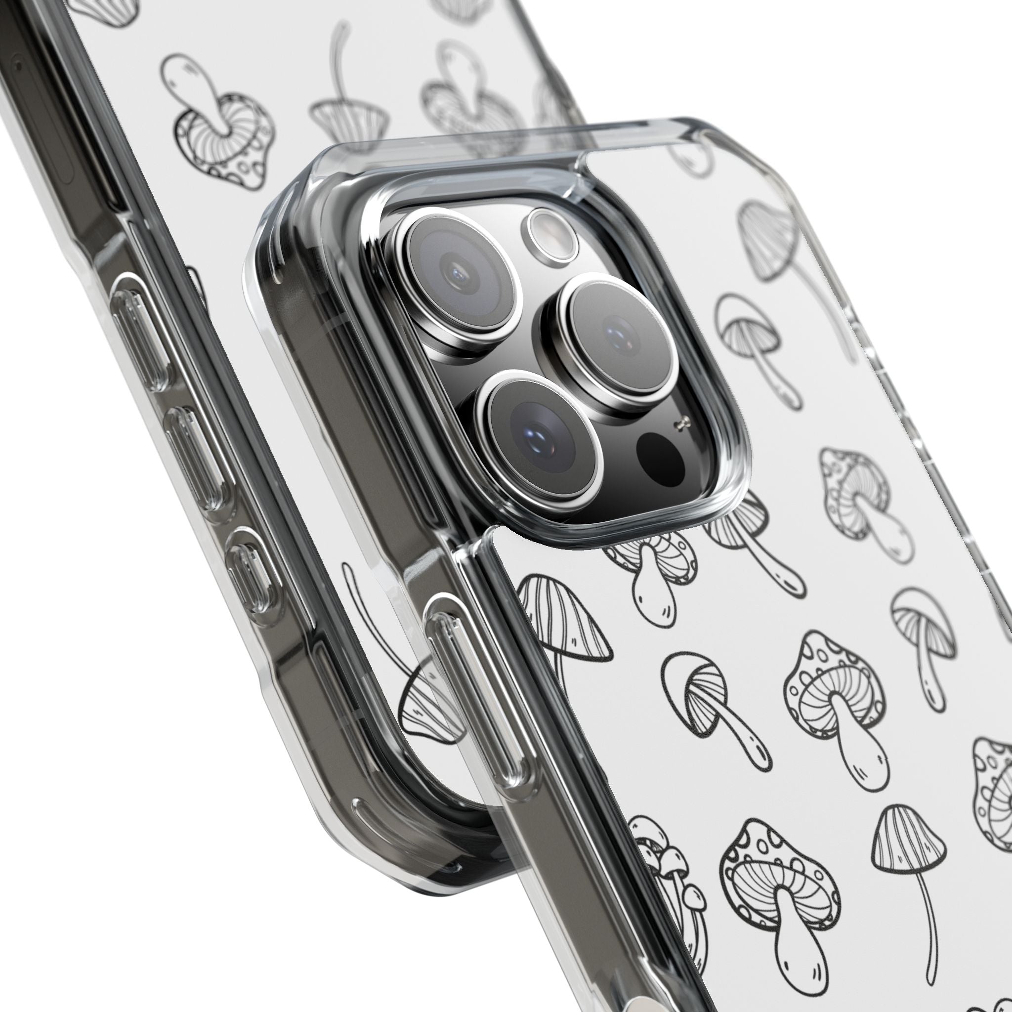 Mushroom Line Play iPhone Case - Impact