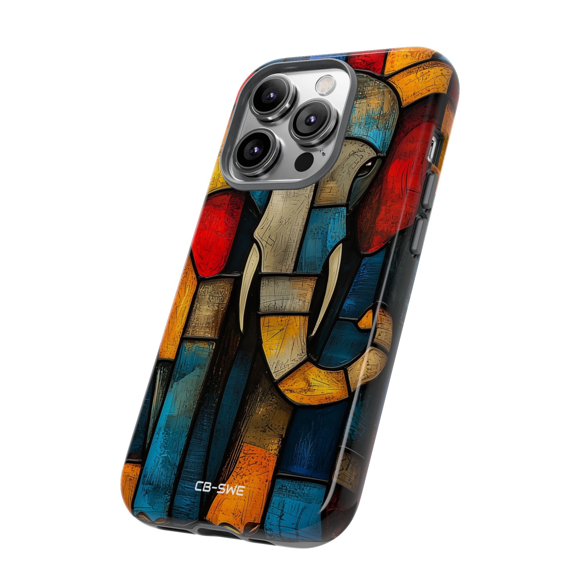 Elephant Shapes Dance - iPhone Case