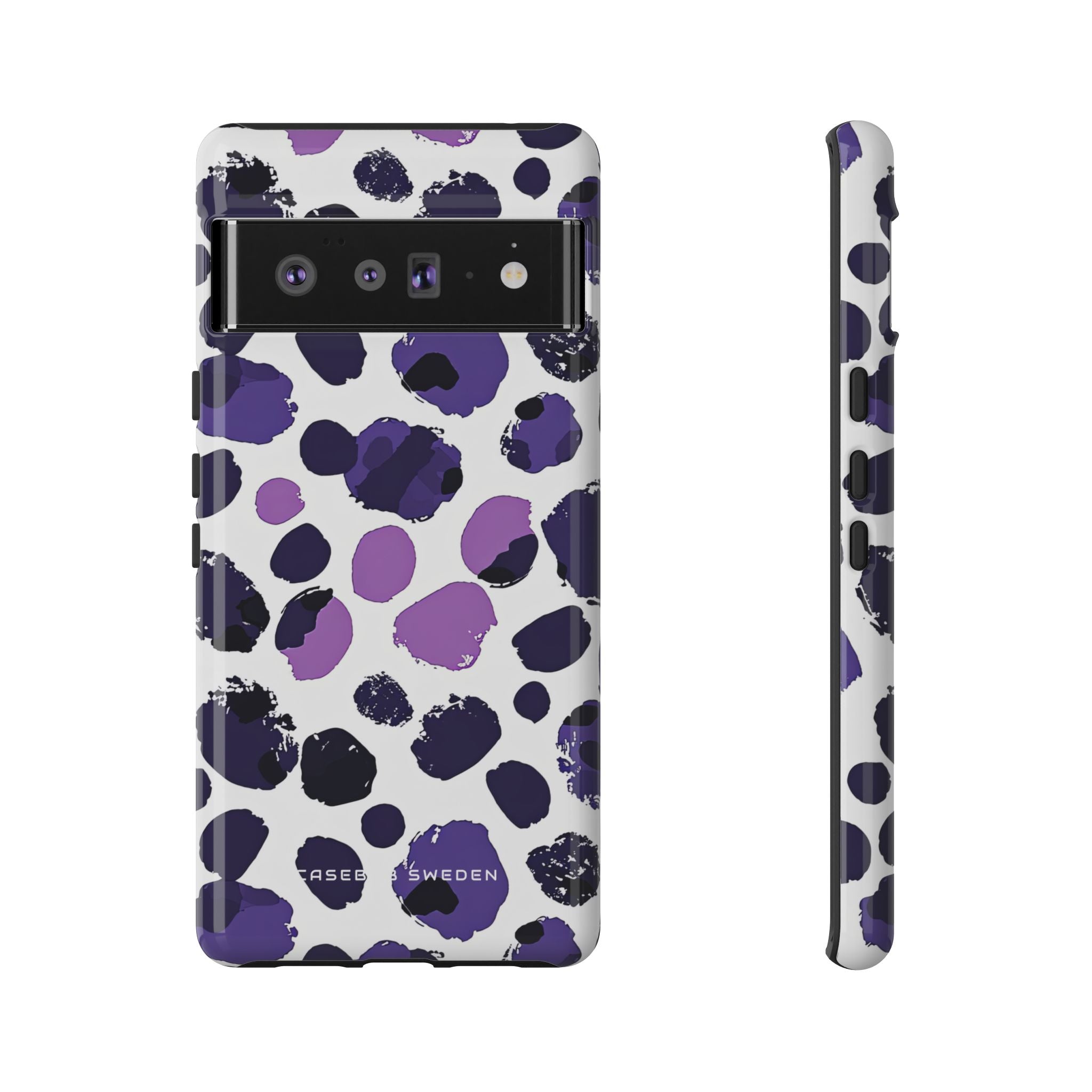 Purple Inkblots Google Pixel 6 - Tough Phone Case