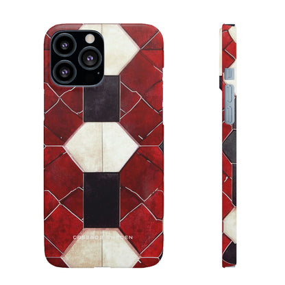 Gothic Hexagon Symmetry iPhone 13 - Slim Phone Case