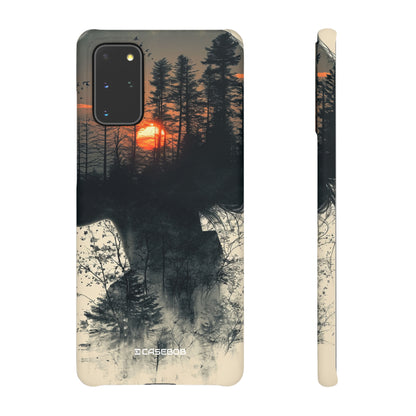 Tranquil Silhouette | Slim Phone Case for Samsung