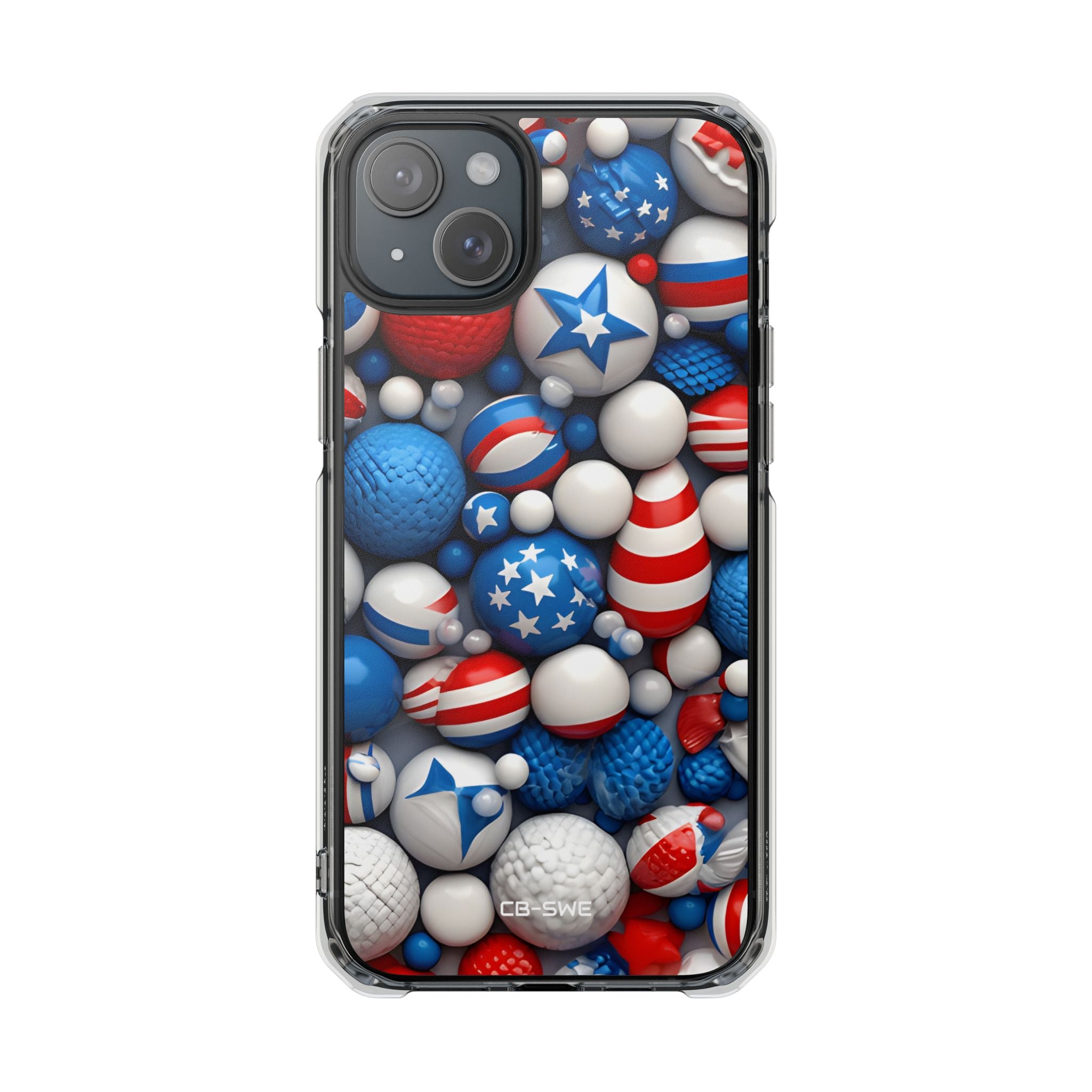 Festive Spheres Cluster iPhone Case - Impact