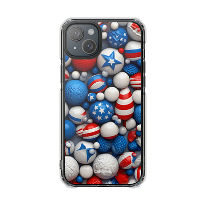 Festive Spheres Cluster iPhone Case - Impact