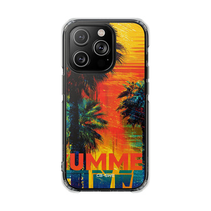Summer Sunset Palms iPhone Case - Impact